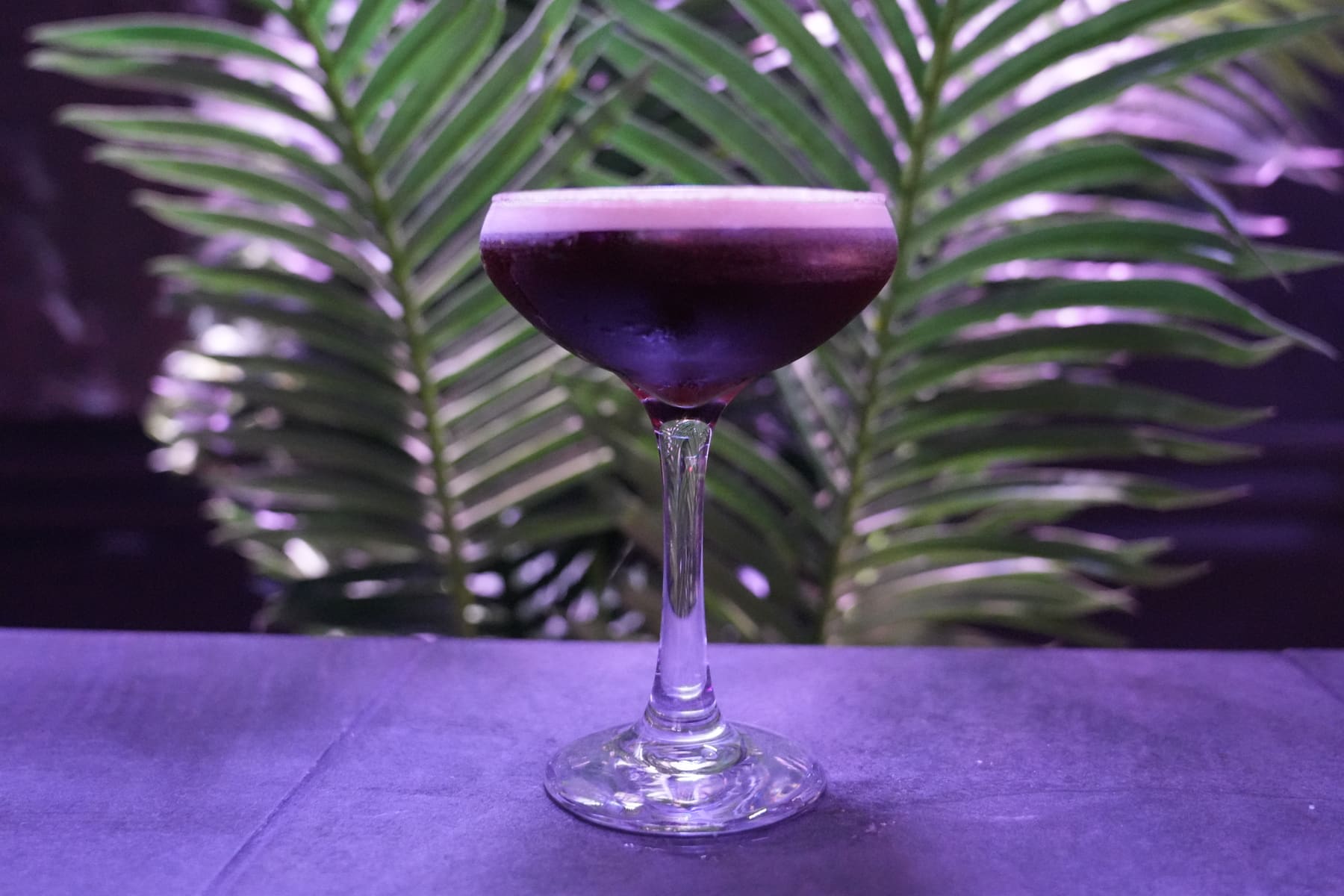 Espresso Martini cocktail at Salvatore's Cucina & Lounge in downtown San Diego