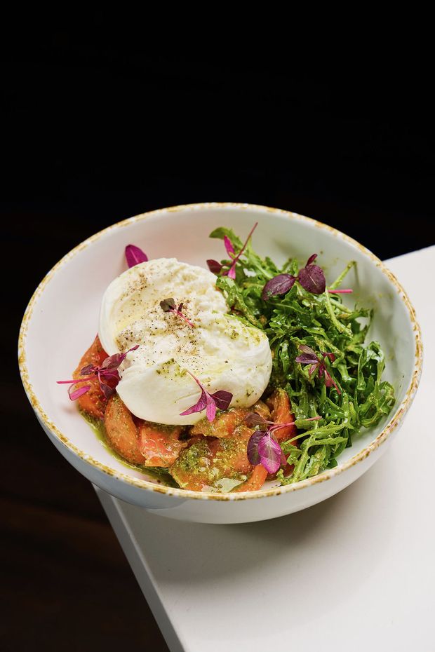 Burrata Salad at Salvatore's Cucina & Lounge