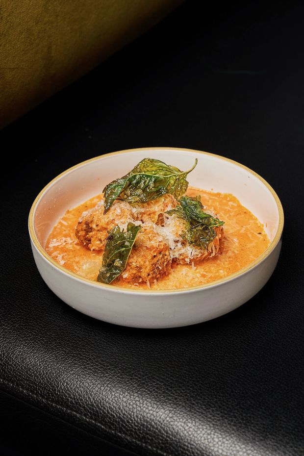 Meatballs at Salvatore's Cucina & Lounge