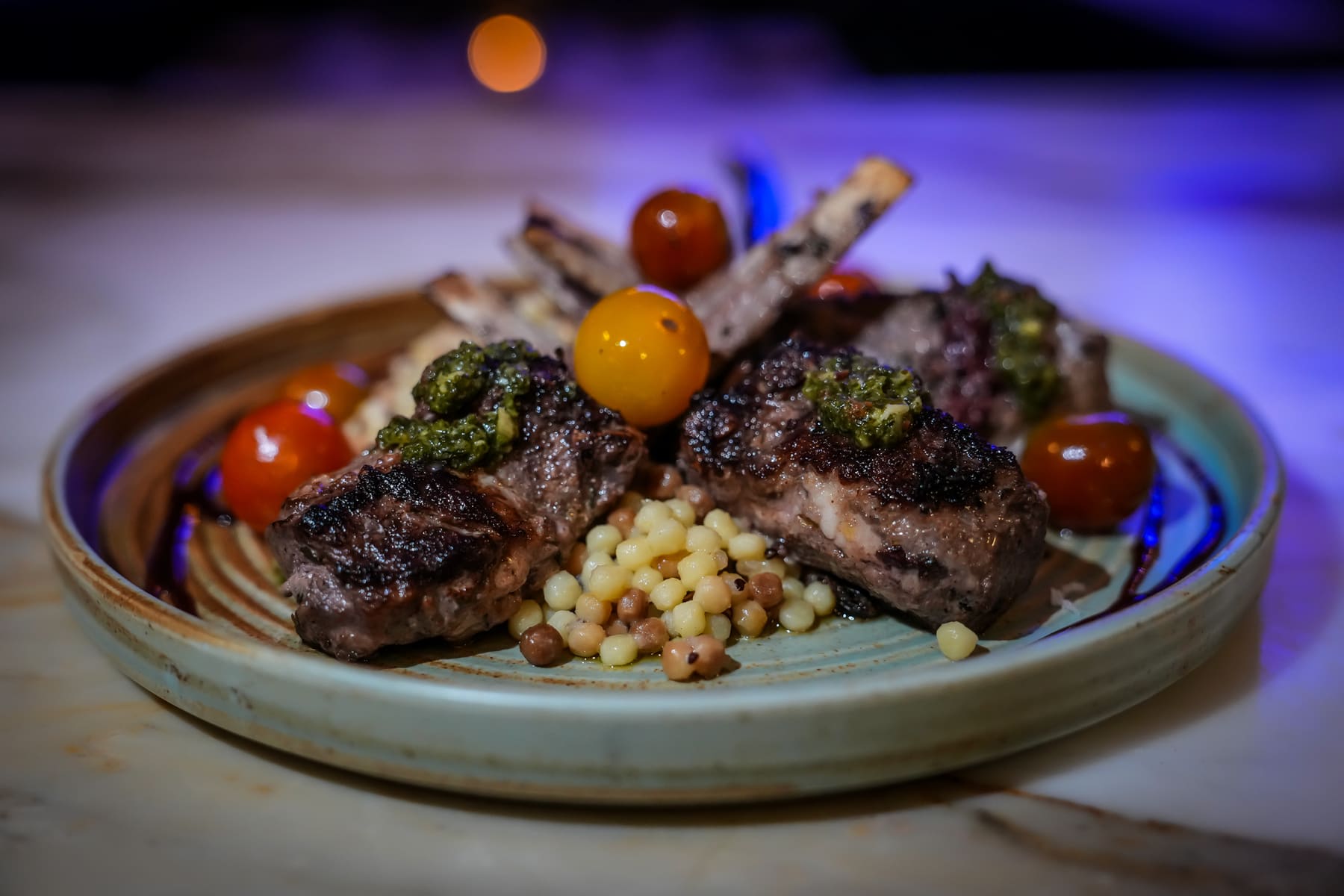 Lamb Chops at Salvatore's Cucina & Lounge